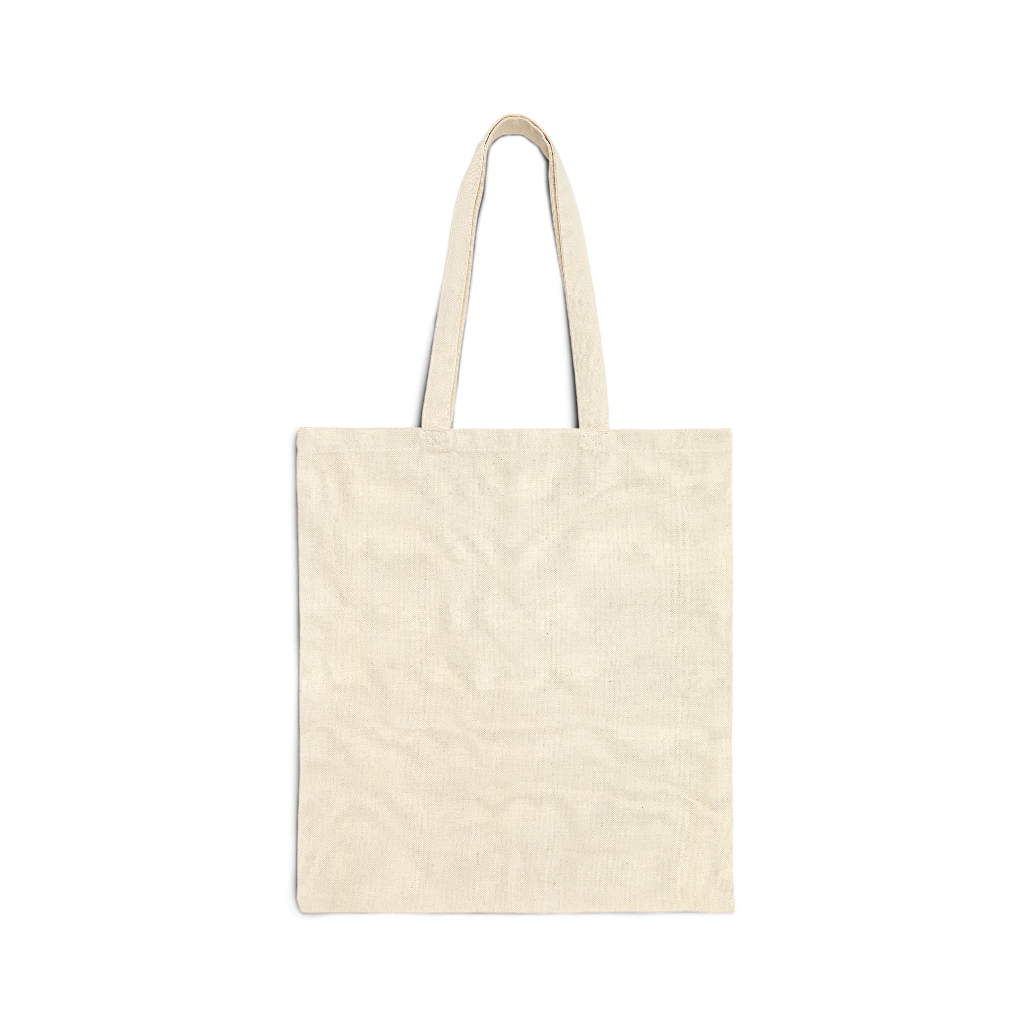 Checkered Charm Canvas Tote Bag — Vintage Checkerboard Market Bag