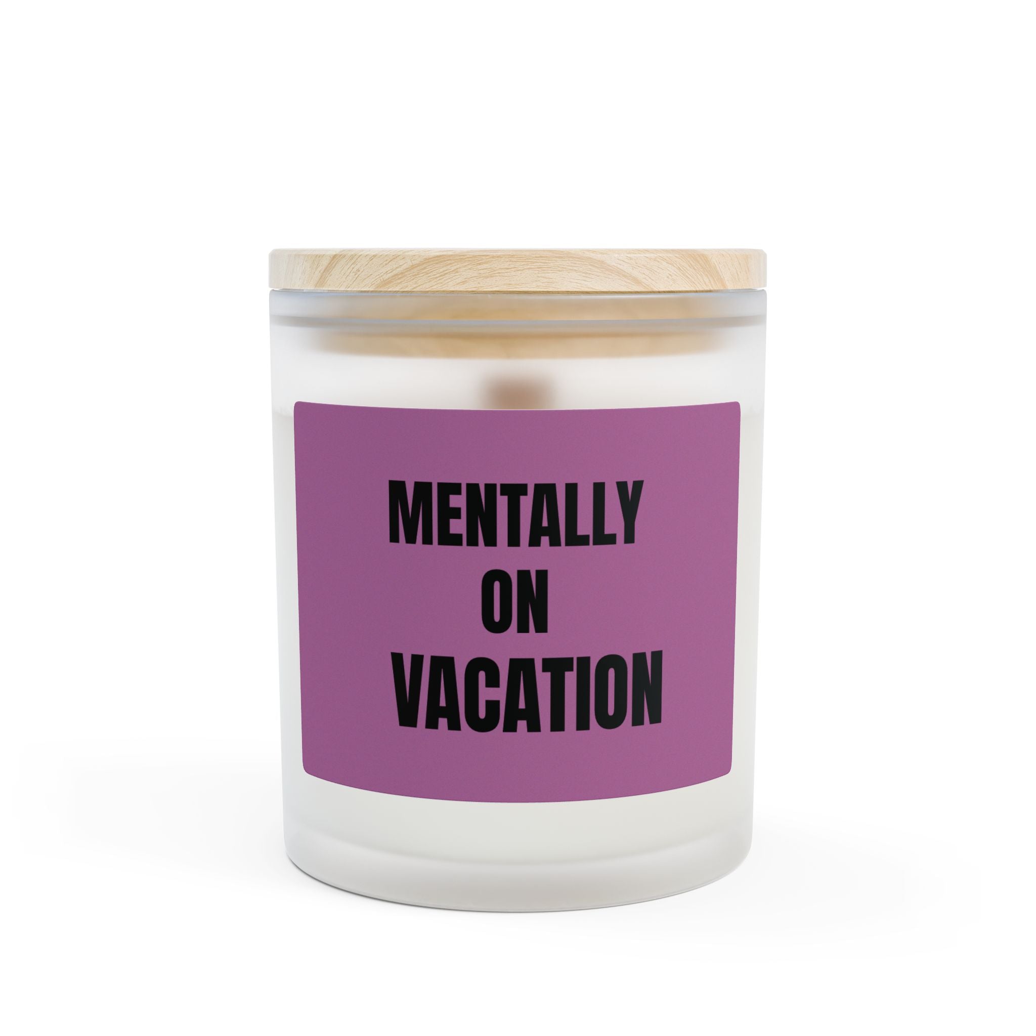 Please Wait Still Loading Soy Candle — 11oz Frosted Glass Candle